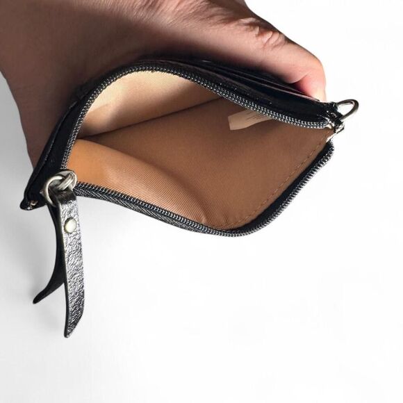 The Sak Women's Black Crossbody Bag Clutch and Matching wallet cardholder - Picture 7 of 8